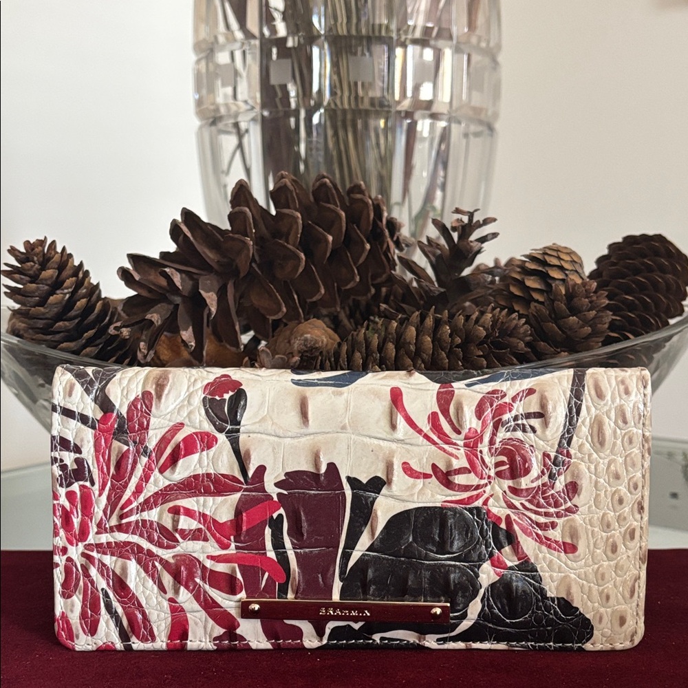 Brahmin Ady Wallet Extravaganza Melbourne Genuine Leather NWT